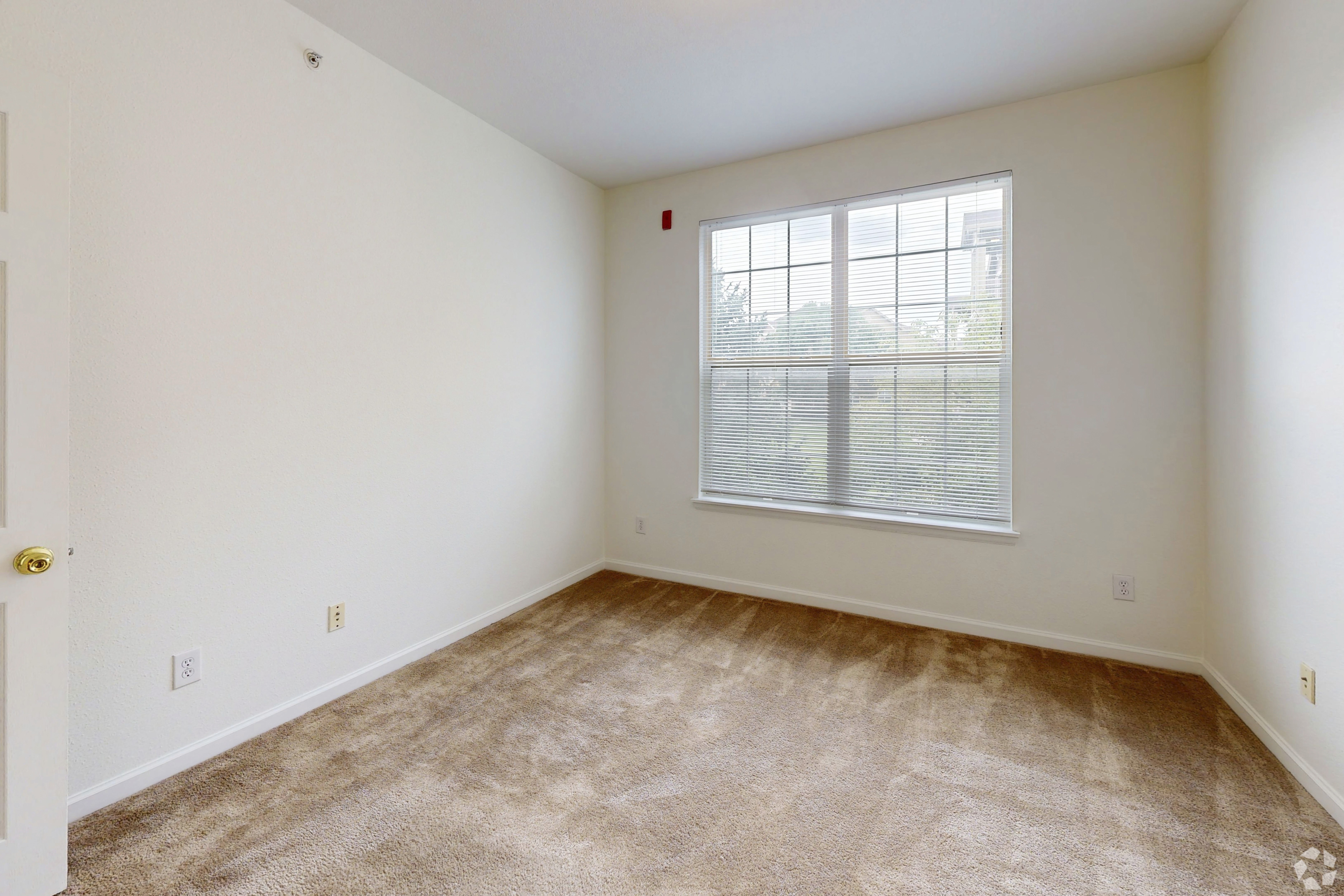 Bedroom interior at West Park Village Apartments